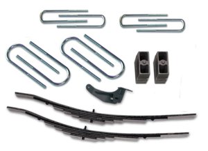 Ford F-250 Super Duty Suspension Leveling Kit - Front - Tuff Country - 2.5in Level Kit w/Leaf Springs - `00-`04